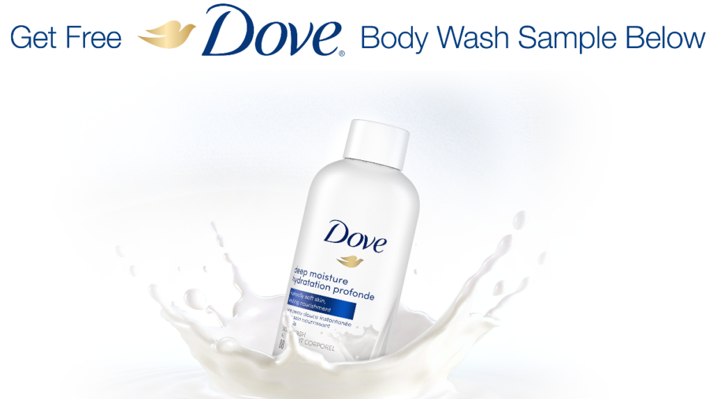 Dove Body Wash Sample