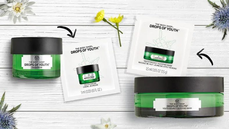 Receive The Body Shop Drops of youths by mail for FREE