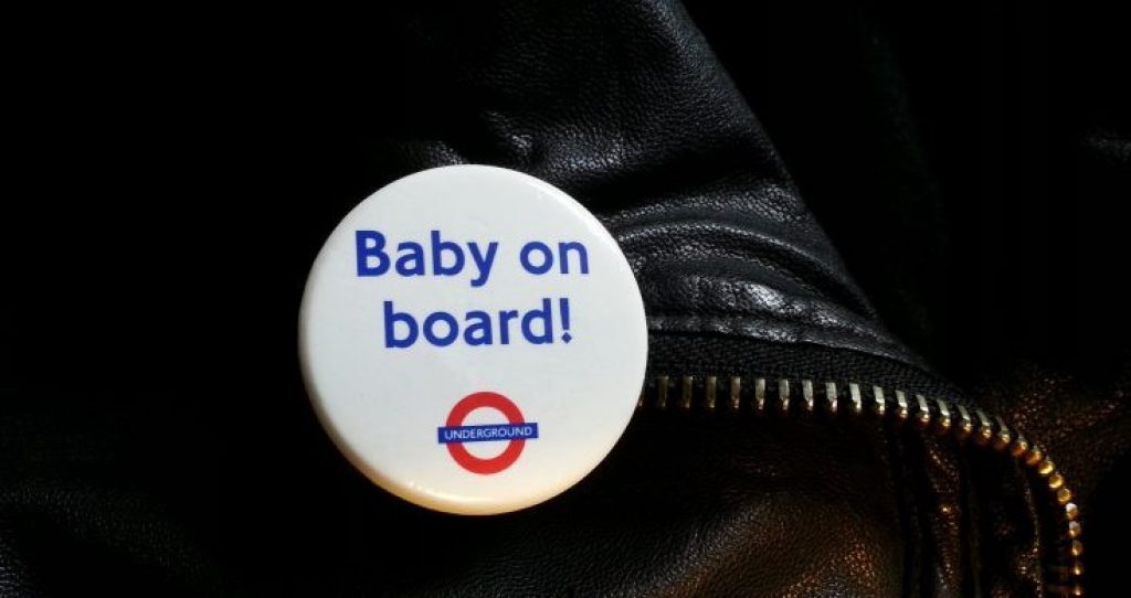 Free Baby on Board Badge