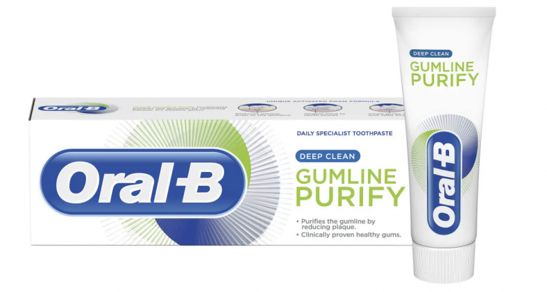 free oral b gumline purify toothpaste
