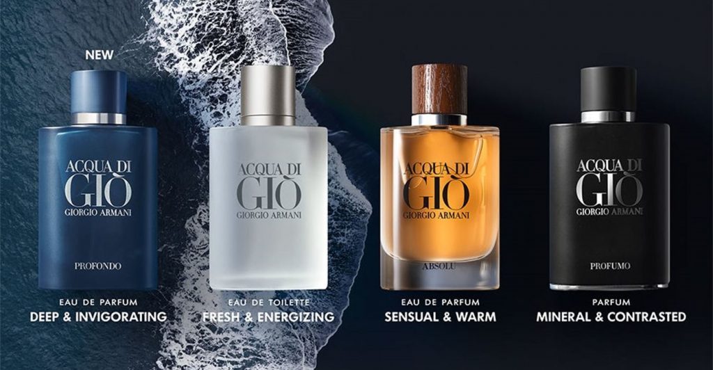 FREE Giorgio Armani Acqua Di Gio perfume sample - Get me FREE Samples