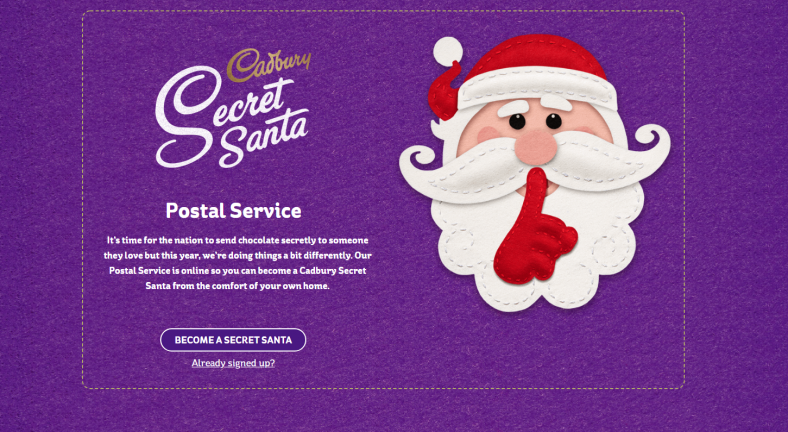 Free Cadbury Chocolate Bars with Secret Santa