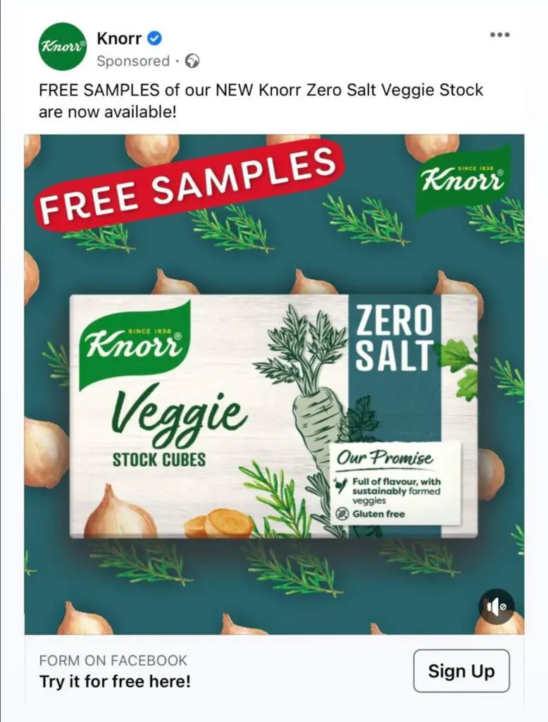 free knorr stock samples