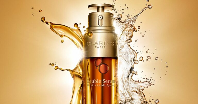 Clarins Serum sample double light texture