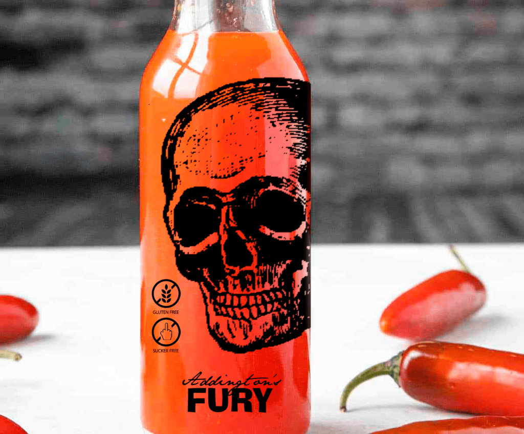 Grab a free fury hot sauce sample by mail