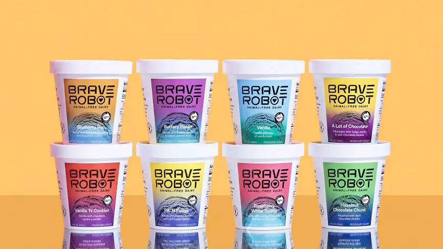 free brave robot ice cream