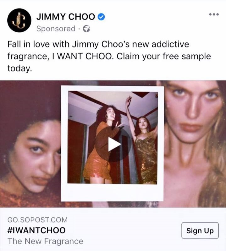  free perfume sample of Jimmy Choo I Want Choo