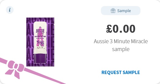Free Aussie Miracle Hair Mask sample with SuperSavvyMe