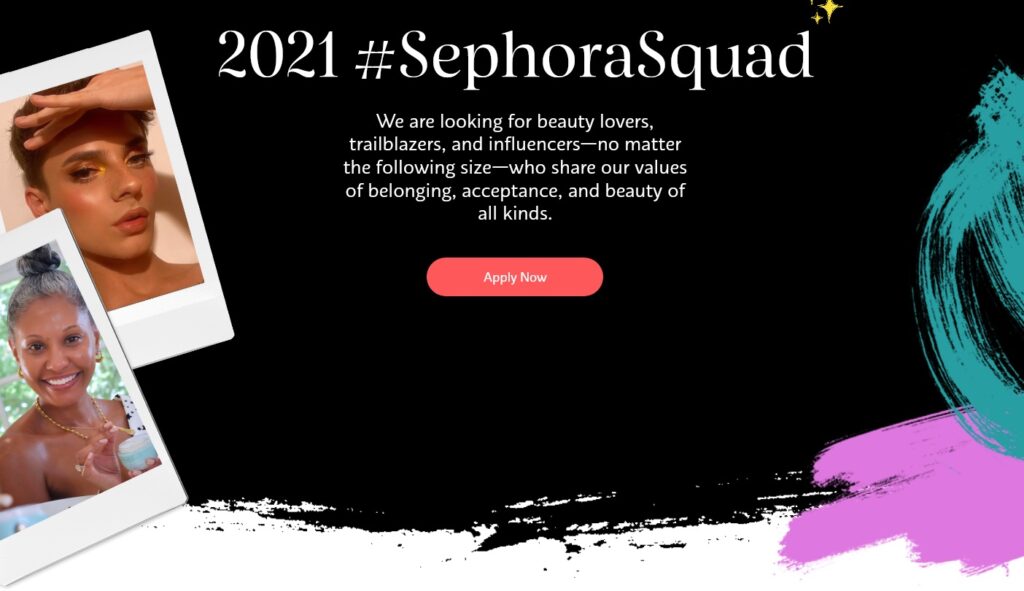 SephoraSquad 2021 free beauty samples