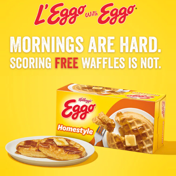 free Kelloggs eggo waffles usa