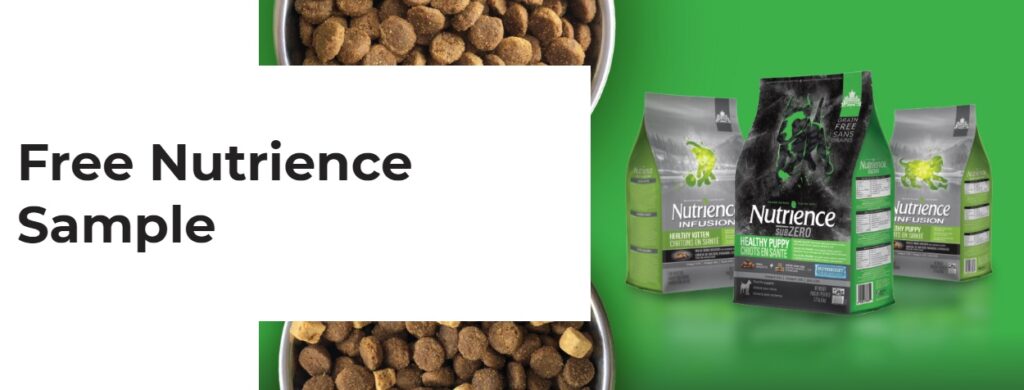 free nutrience pet food sample
