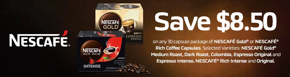 nescafe coupon canada