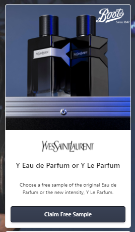 Yves Saint Laurent Y Perfume sample - Get me FREE Samples