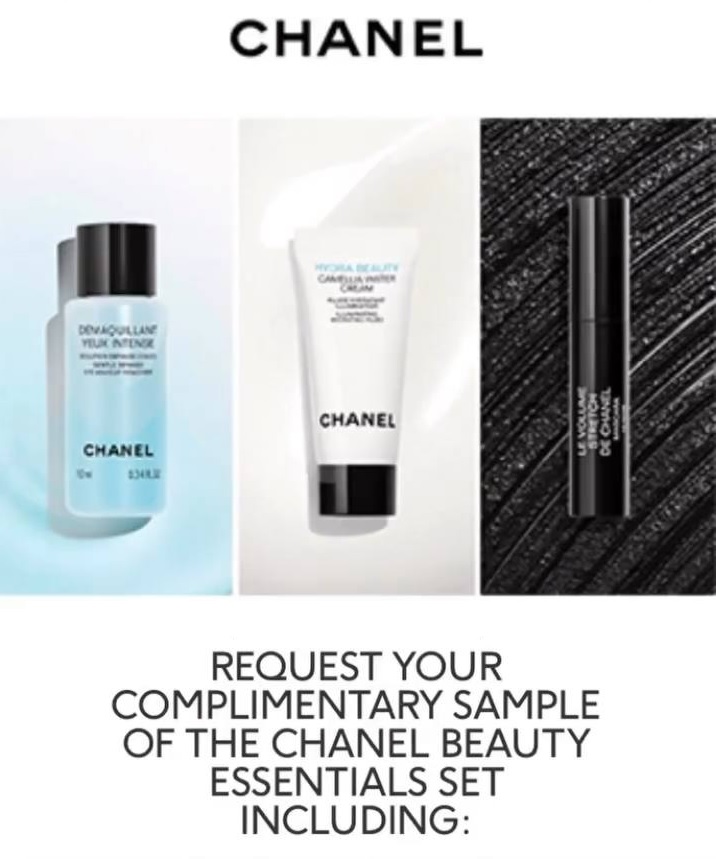 Free Chanel Sample Pack with Boots - Get me FREE Samples