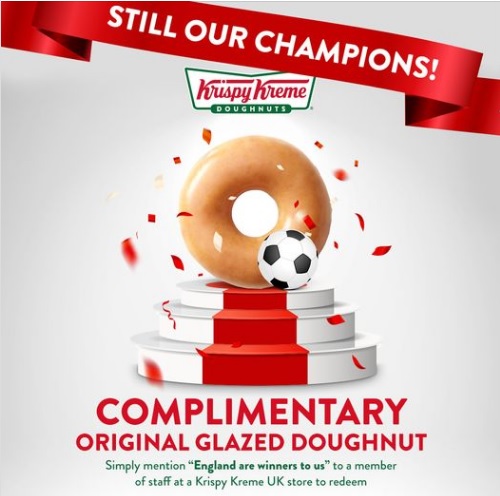 Free Original Glazed doughnuts EURO 2020