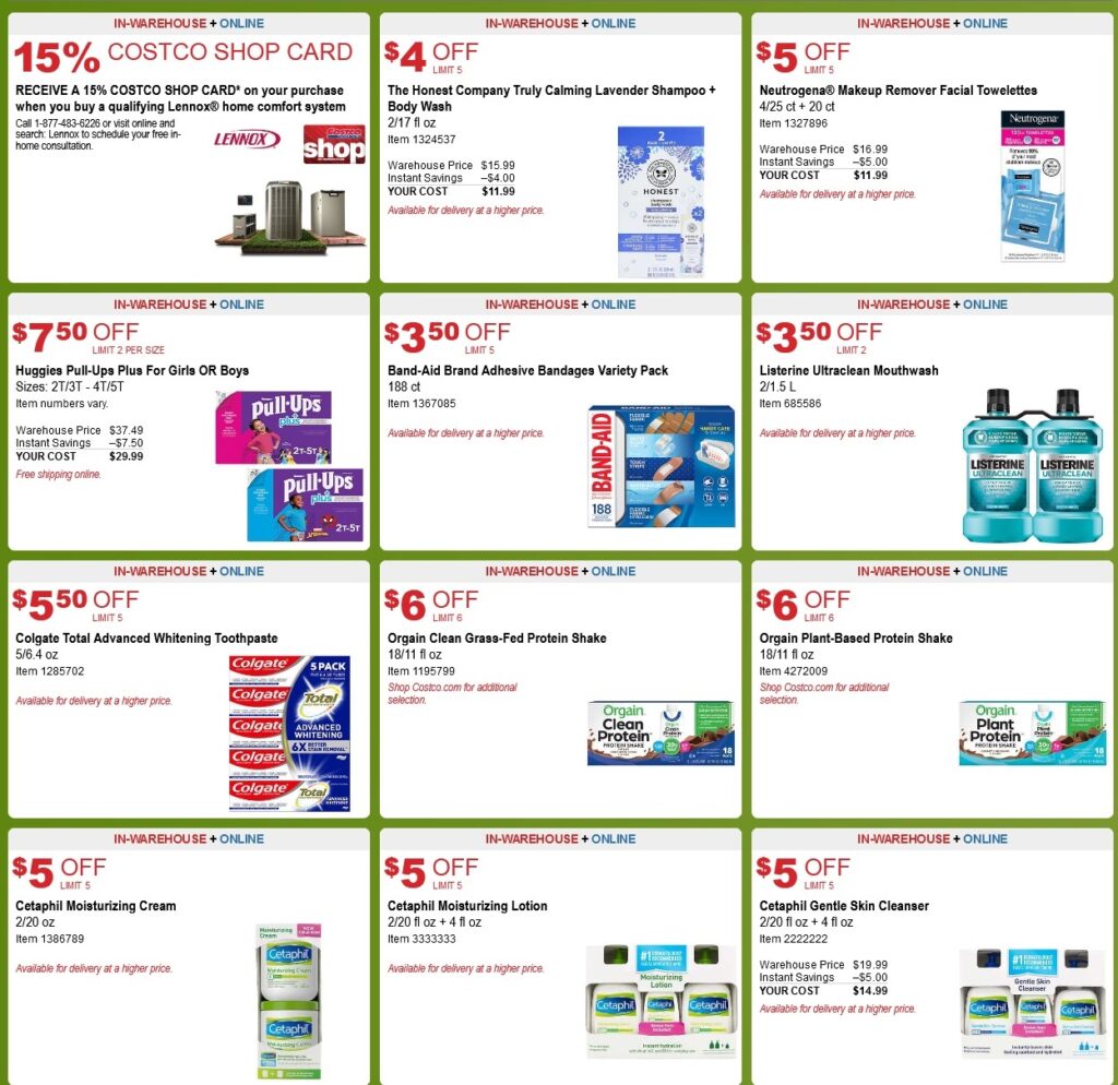 Costco Coupon Book July 2021 Beauty