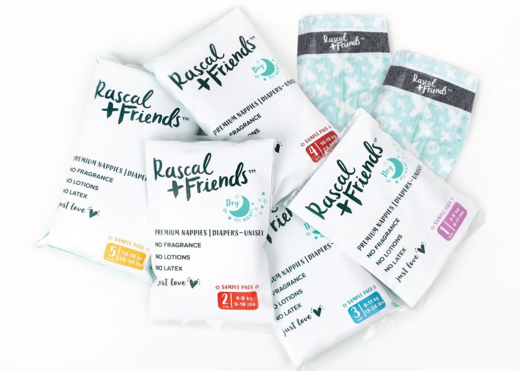 free rascal and friends diapers sample