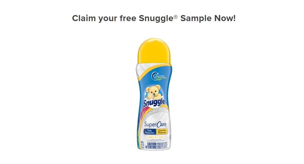 snuggle scent boosters sample