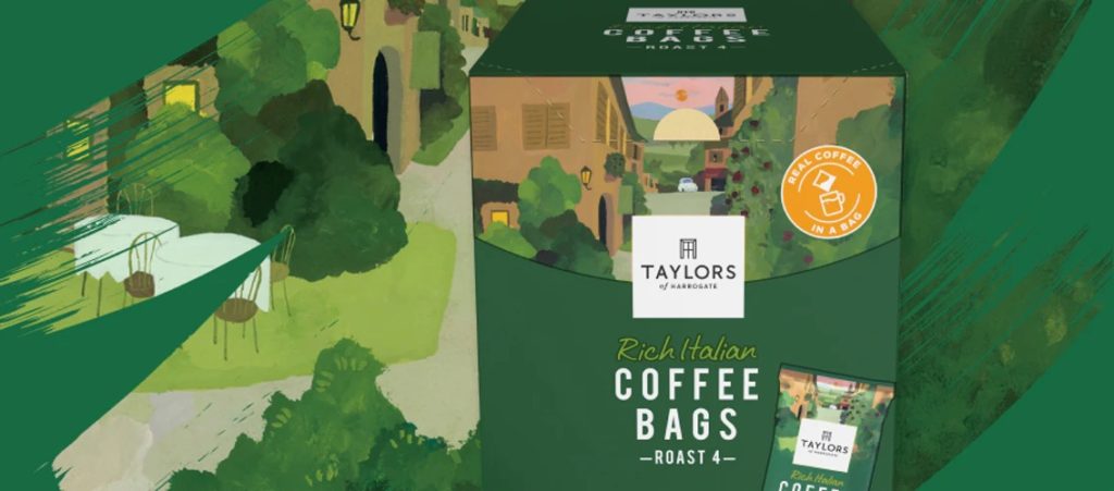 Taylors Coffee Bags sample
