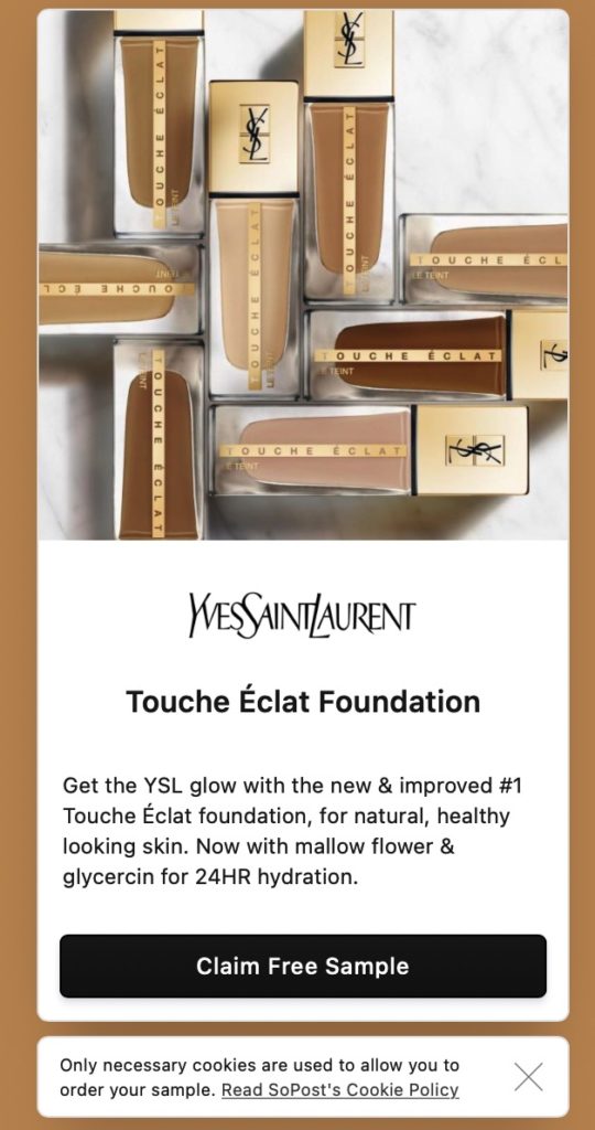 ysl touche eclat foundation 
