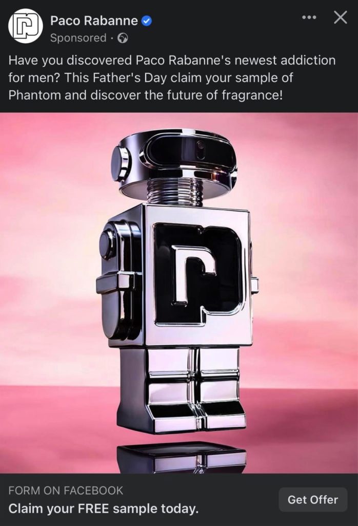 Paco Rabanne Phantom Perfume sample