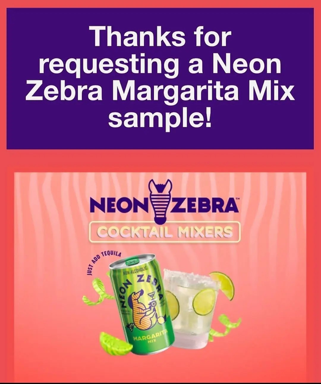 neon zebra mixer send me a sample