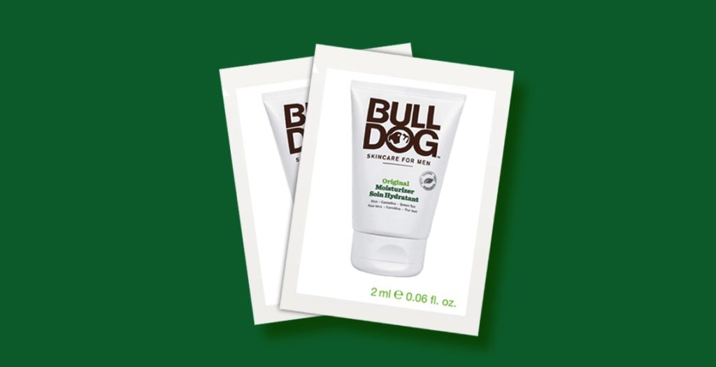 Bulldog Skincare Moisturizer sample