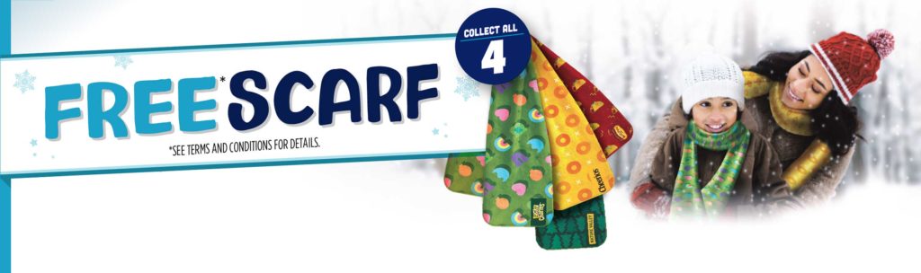 general mills free scarf offer