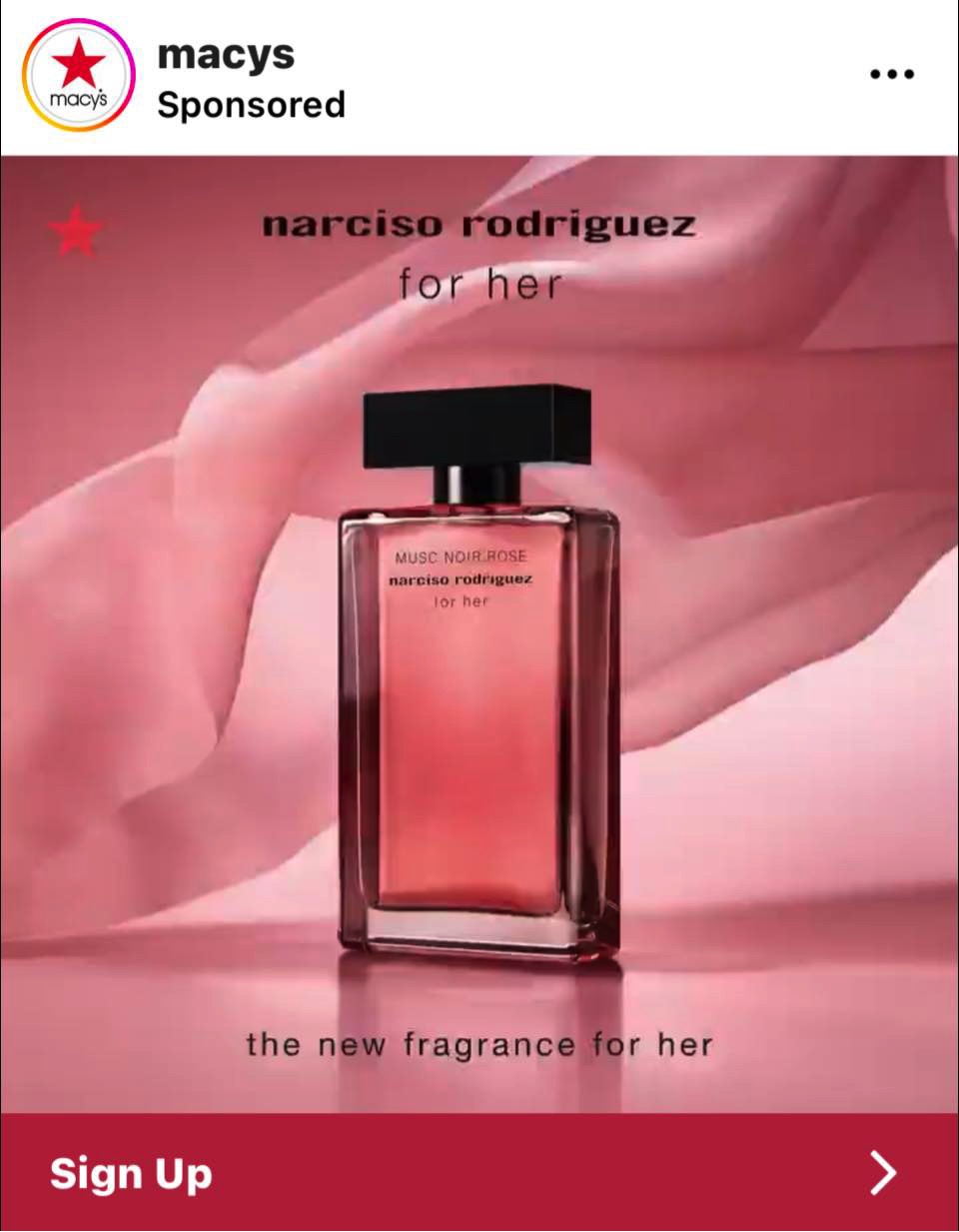 macys perfume sample narciso rodriguez for her