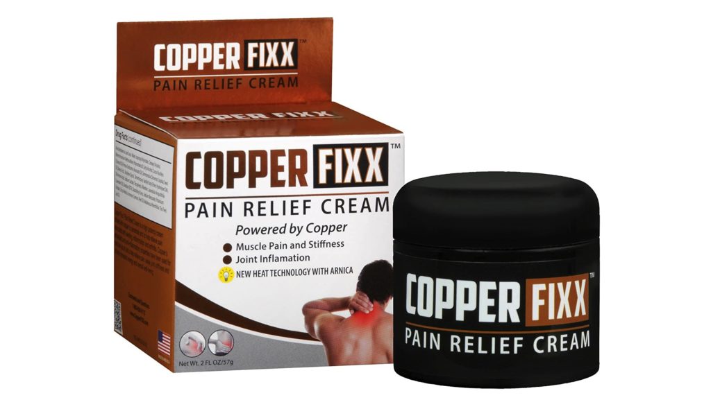 Copperfixx pain relief cream sample