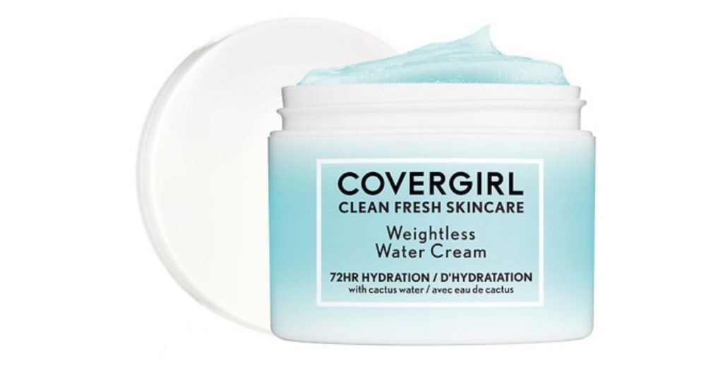 Covergirl Weightless Water Cream sample