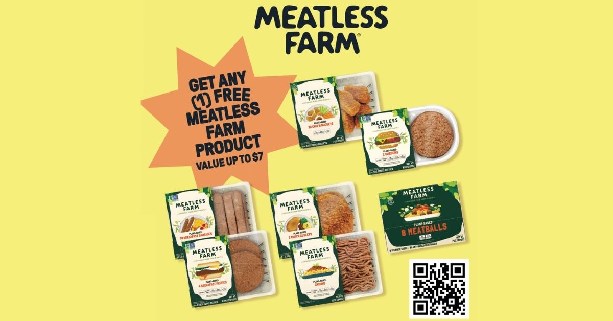 Free Meatless Farm Products with Coupon
