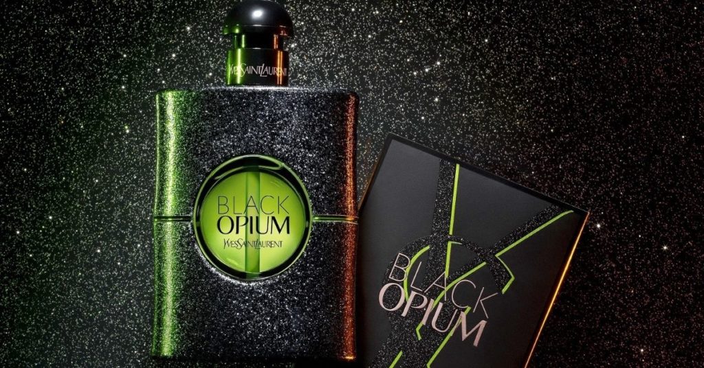 Yves Saint Laurent Black Opium illicit Green samples