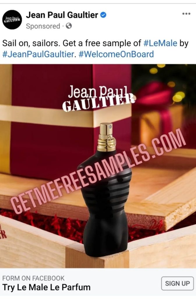 Jean Paul Gaultier Le Male sample
