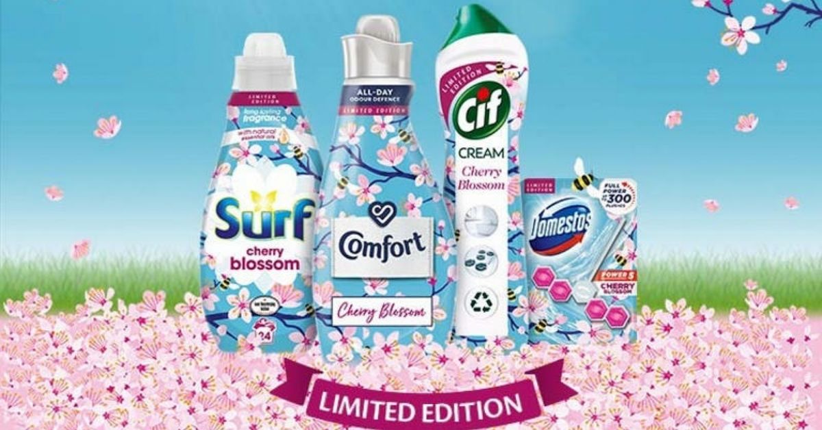 Free Unilever Cherry Blossom Cleaning Bundles