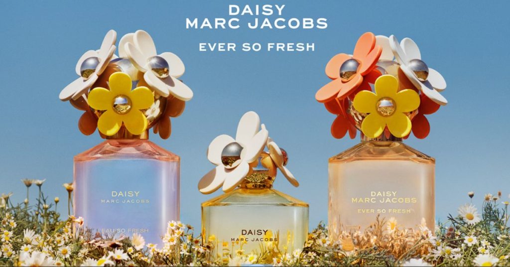 Marc Jacobs Daisy perfume sample Ever So Fresh