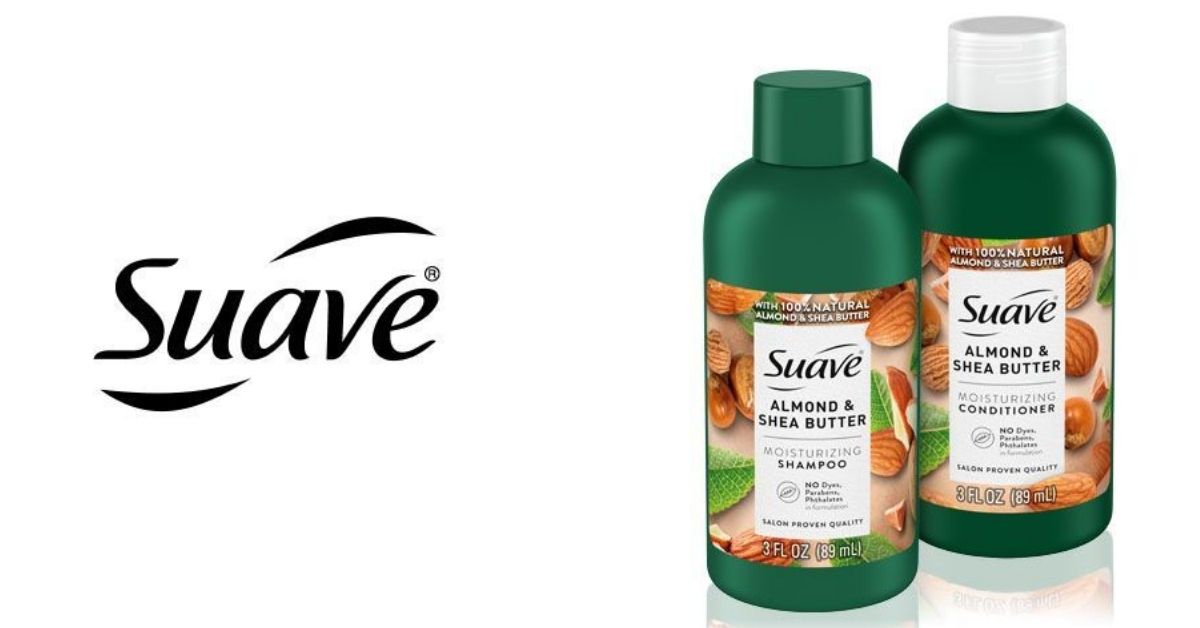 Suave Shampoo and Conditioner samples