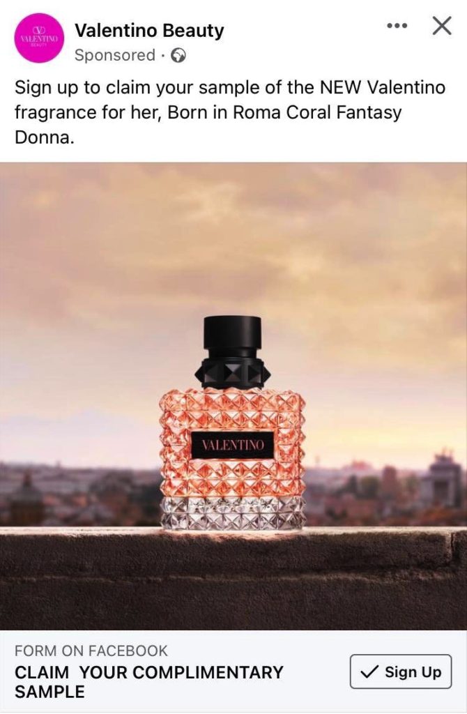 valentino born in roma coral fantasy donna perfume sample