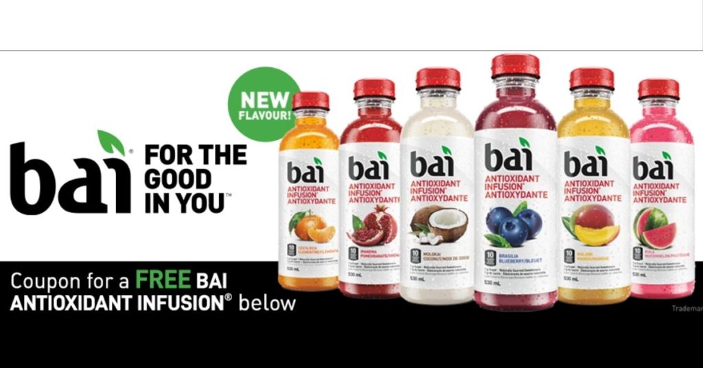 Bai Flavoured Water Beverage sample