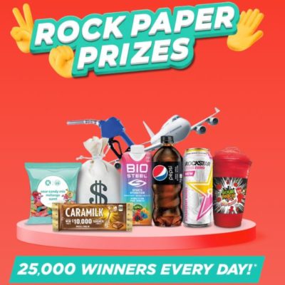 Circle K rock paper prizes 2022