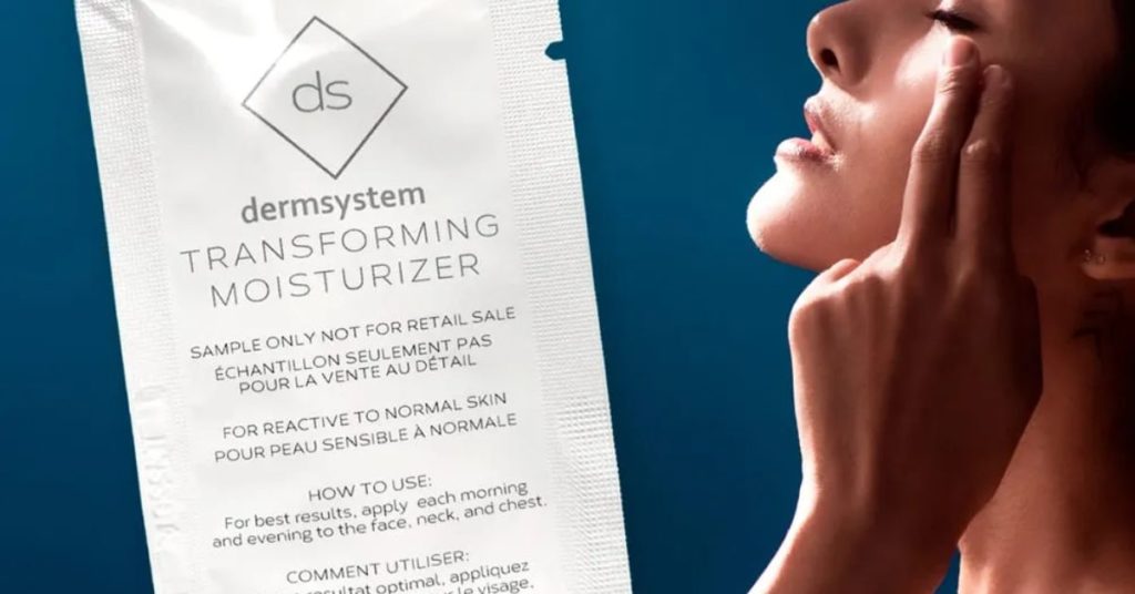 dermsystem moisturizer sample