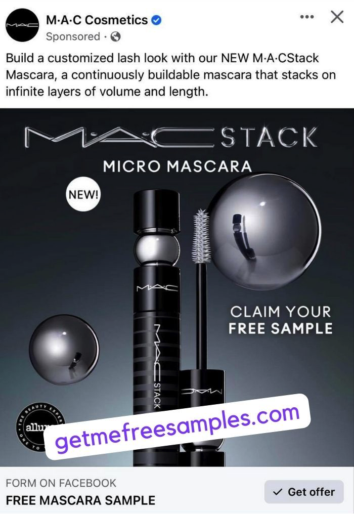 mac mascara sample canada
