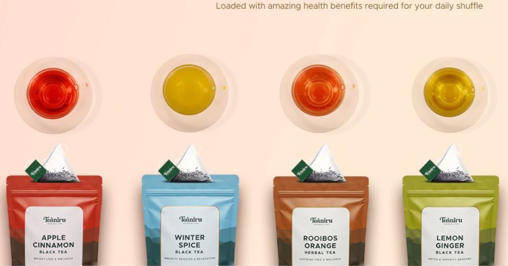 Teaniru Tea sample