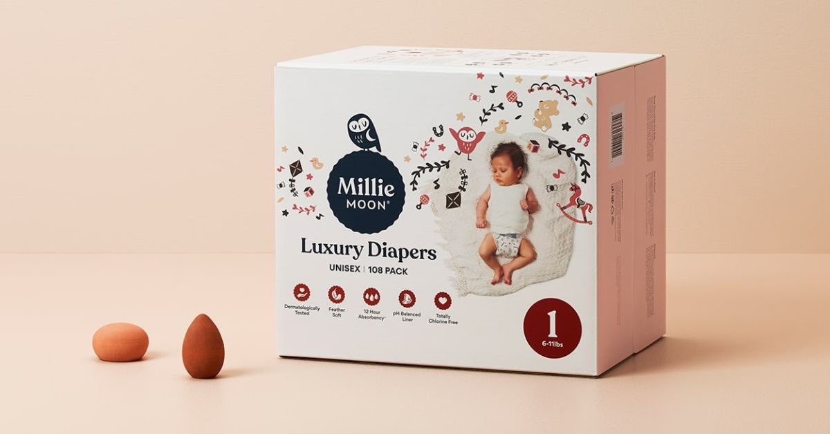 Millie Moon Diapers sample