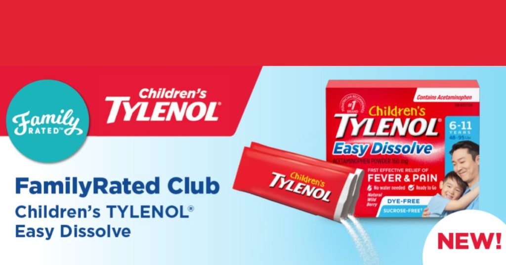 free childrens tylenol