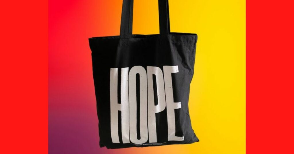 Free Hope Tote Bag
