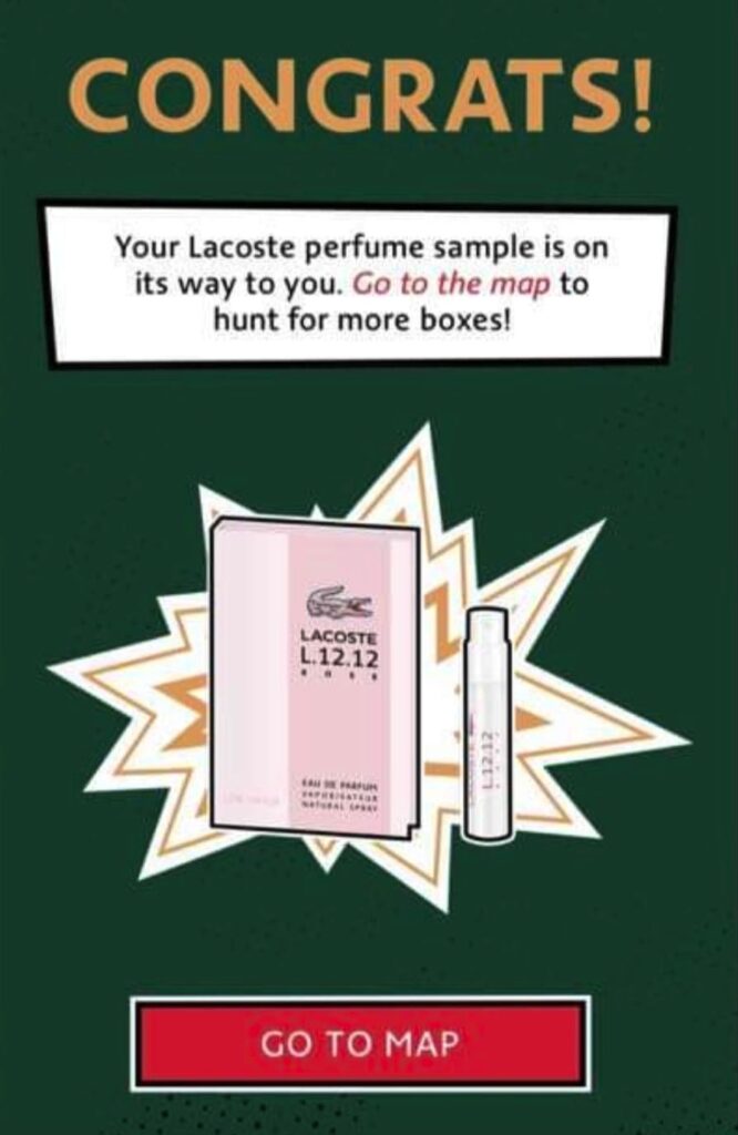 Lacoste L12 12 perfume sample