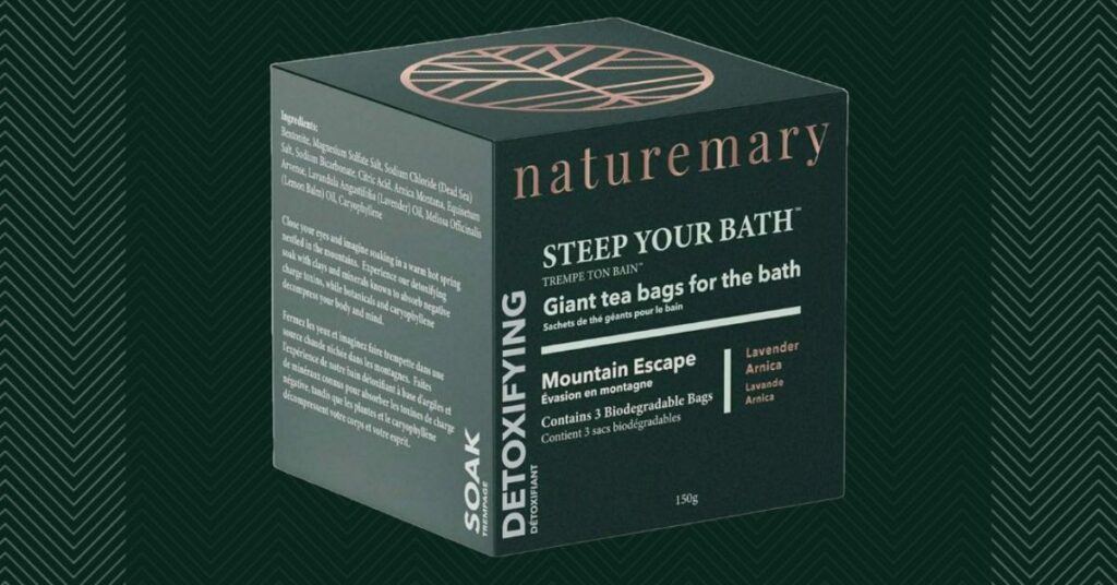 Nature Mary Bath Teas sample