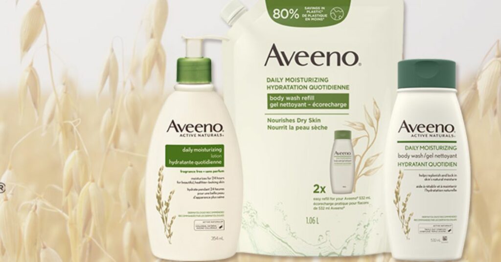 Free Aveeno Moisturizing products