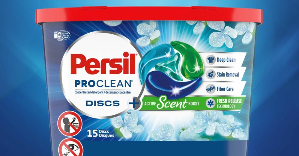 Persil ProClean Discs sample
